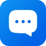 messages: sms text messenger android application logo